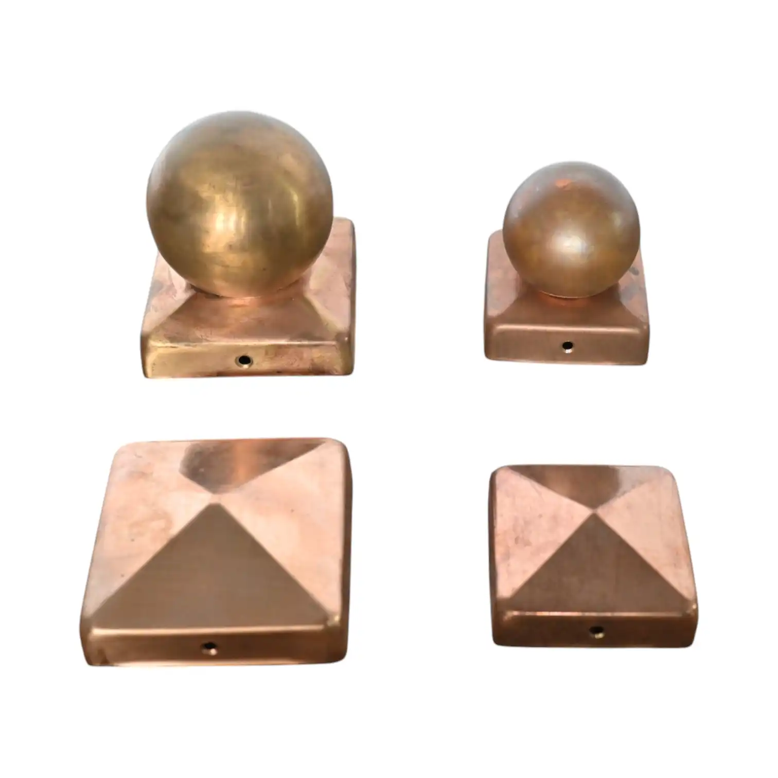 Post Cap Copper With Ball