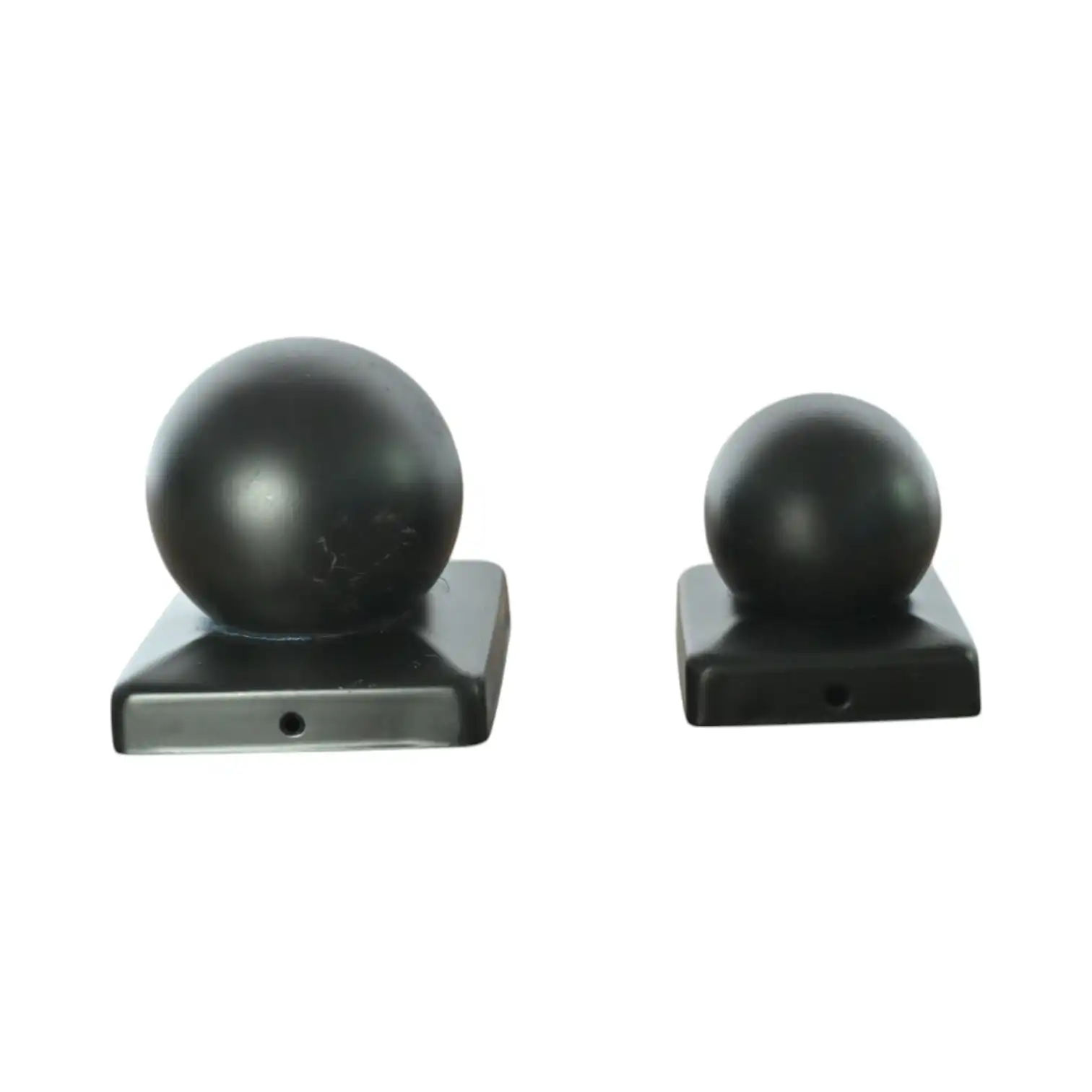 Post Cap Power Coating With Ball